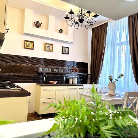 Lux Apartments In The City Center With A Coffee Machine, View Of A Theater, Near Zlata Plaza Rivne Kültér fotó